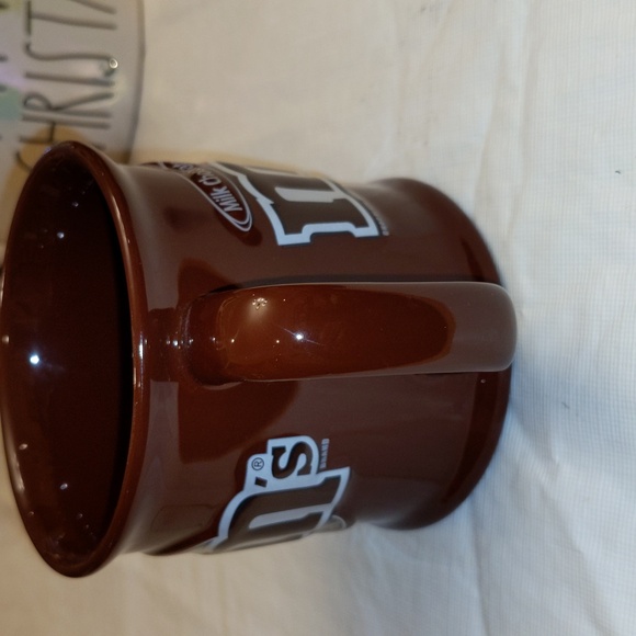 M&M's Mug Handled 3D Surface Design Cup Ceramic Milk Chocolate Plain Candies - Picture 2 of 4